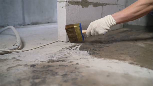 SJ Waterproofing Pros Waterproofing coverage map for Burns, TN and surrounding area
